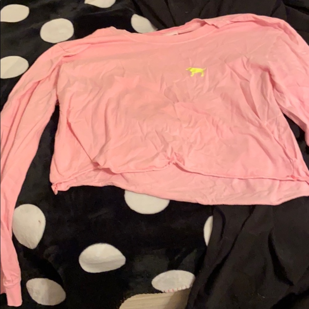 long sleeve shirt from pink